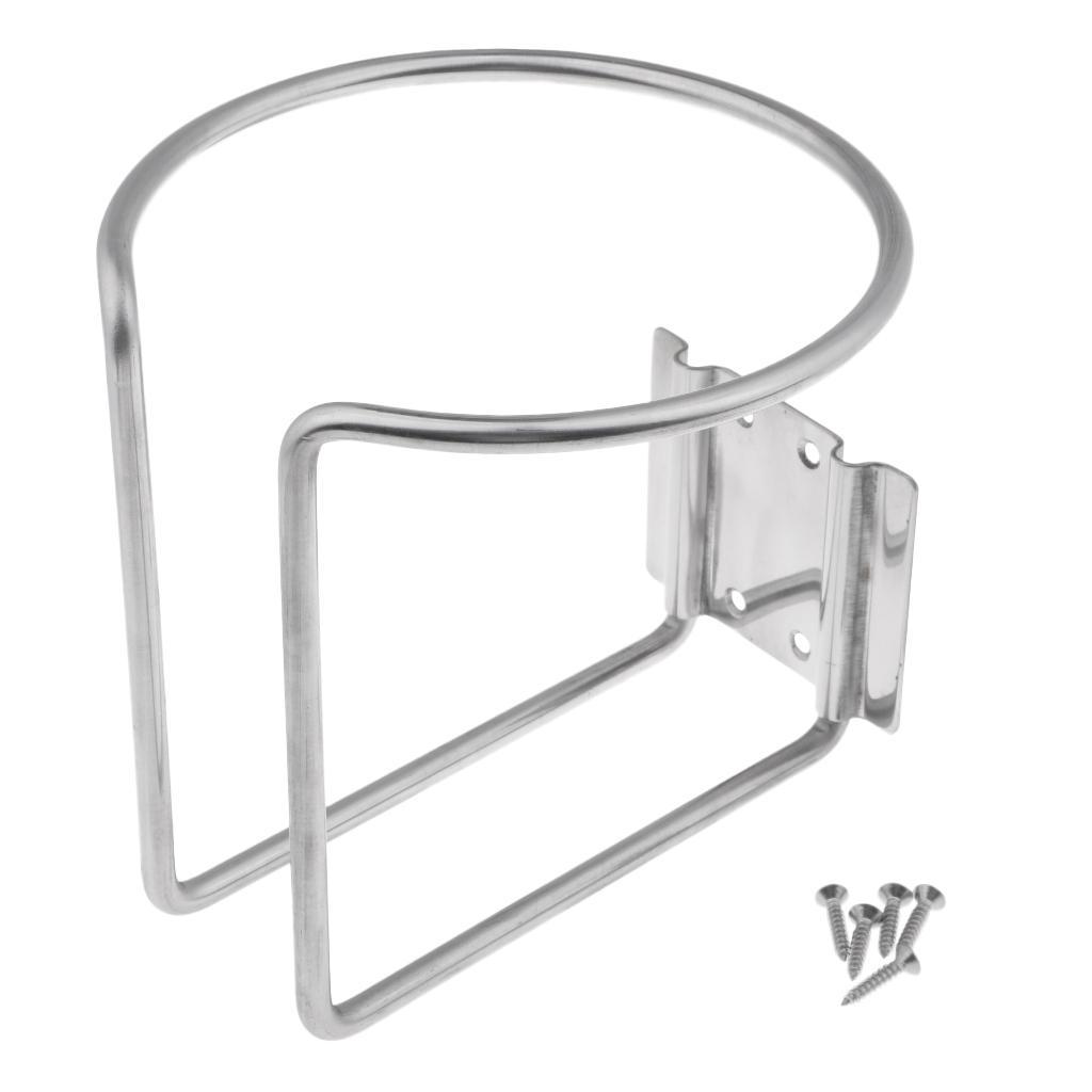 Stainless Steel Cup Drink Water Bottle Holder for Boat Marine Yacht Car RV Apartment