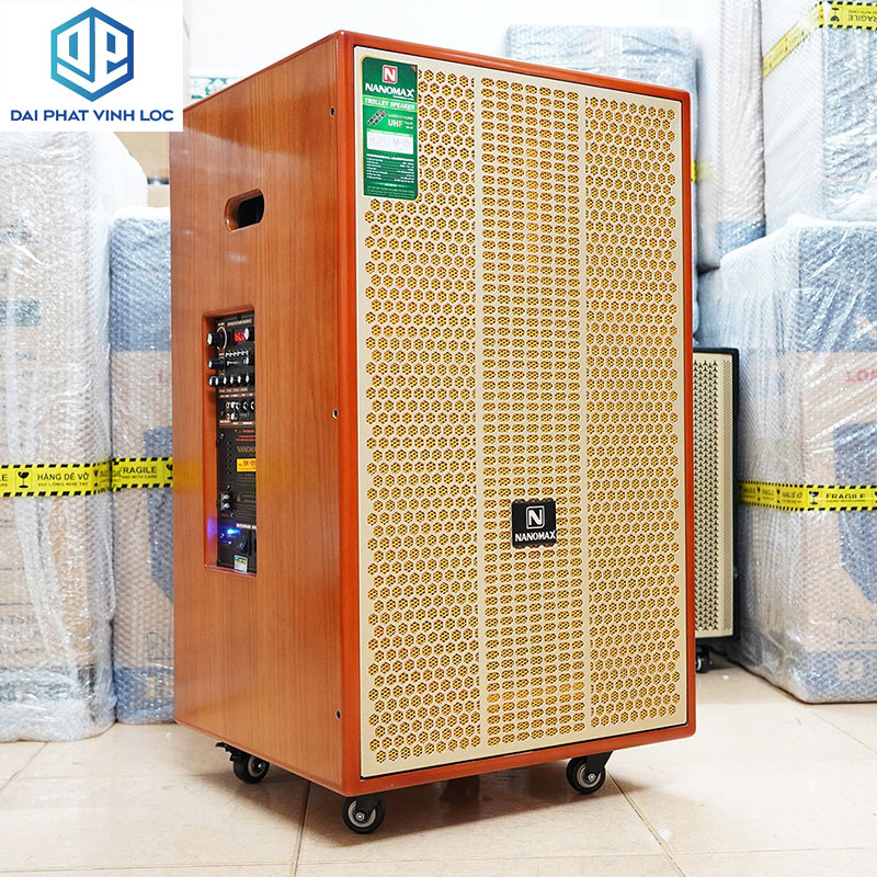 Loa Kéo Karaoke Công Suất Lớn 1200W | Loa Kéo Giá Rẻ Nanomax SK-18G8 | Loa Kéo Bluetooth Đọc Được Usb Thẻ Nhớ | Loa Kéo Hát Karaoke Hay Nhất | Loa Kéo Bass 50 Tay Kéo Sang Trọng Tặng Kèm 2 Mic Hát Karaoke