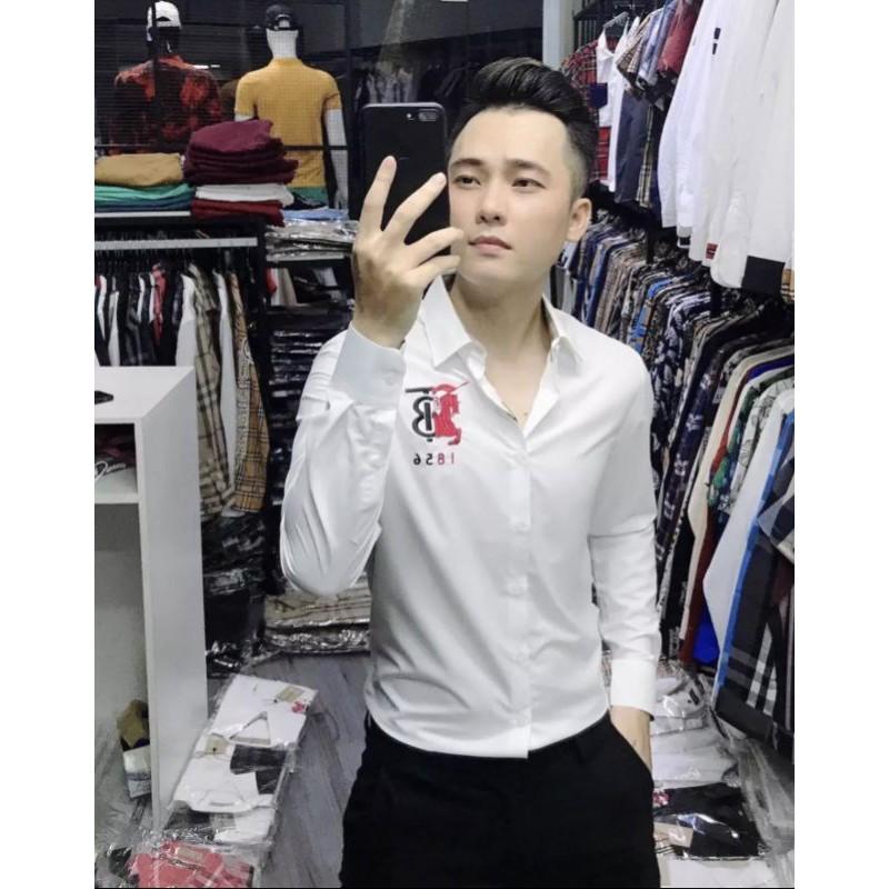 ÁO SƠ MI LỤA NAM CÔNG SỞ THANH LỊCH PHONG CÁCH NAM TÍNH MENLY