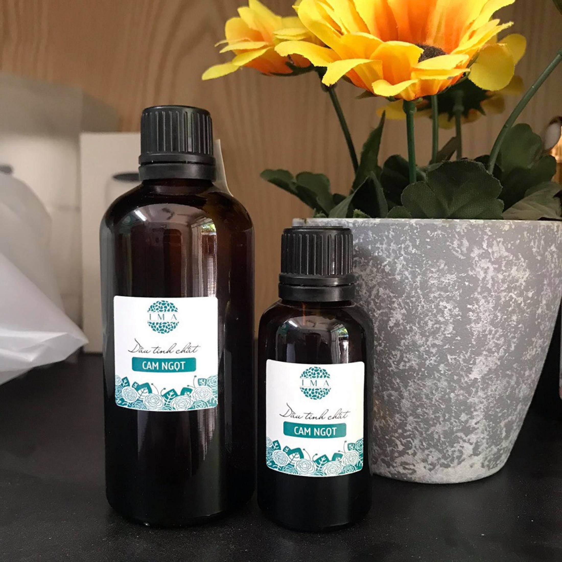 Tinh Dầu Thiên Nhiên Dung Tích 100ml IMA Nguyên Chất Thơm Phòng Giảm Căng Thẳng Đuổi Muỗi Khử Mùi Hôi Với 20 Mùi Lựa Chọn