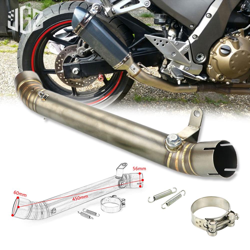 Ống Xả Bằng Thép Không Gỉ Cho Xe Kawasaki Zx-10R 2011-2017 2015 2016 2017
