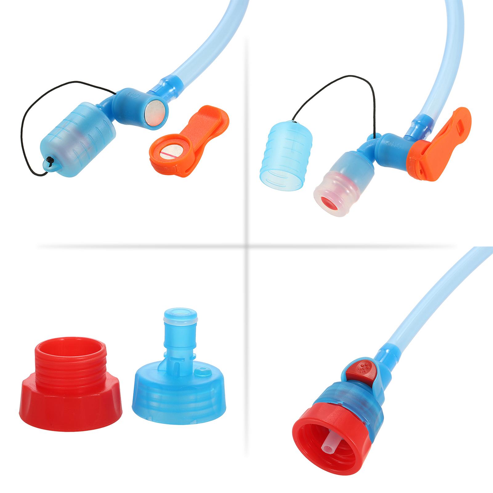 Ống dẫn nước với ống bọc ống để chạy bộ ngoài trời, đạp xe, đi bộ đường dài, đầu vòi phù hợp với hầu hết các loại chai nước