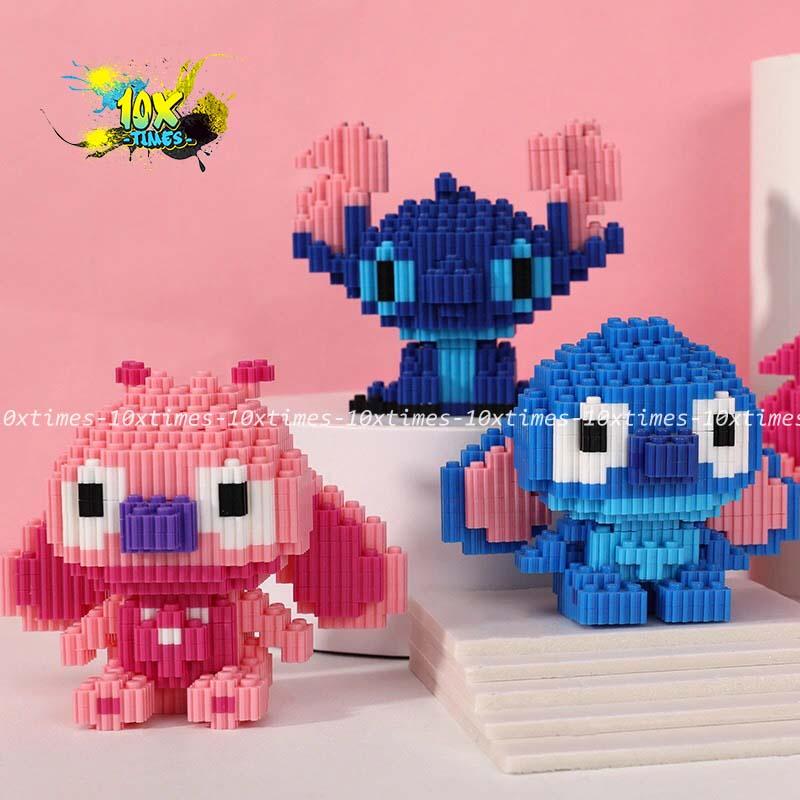 Đồ chơi lắp ráp 3D nhân vật hoạt hình stich - stitch cho bé, đồ chơi trẻ em lắp ráp dễ thương sáng tạo, quà tặng sinh nhật