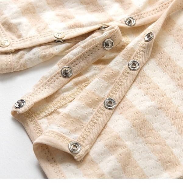 Body đùi, dài tay cho bé sơ sinh 100% cotton hữu cơ tự nhiên không tẩy nhuộm hóa chất mềm mát an toàn cho bé sơ sinh