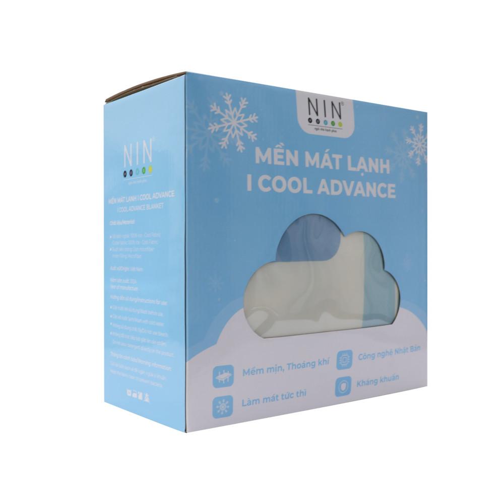 [CHĂN HÈ MÁT LẠNH] Mền lạnh I Cool Advance NIN House NM8035 1m6x2m1 | Chăn chần cotton Ice Silk