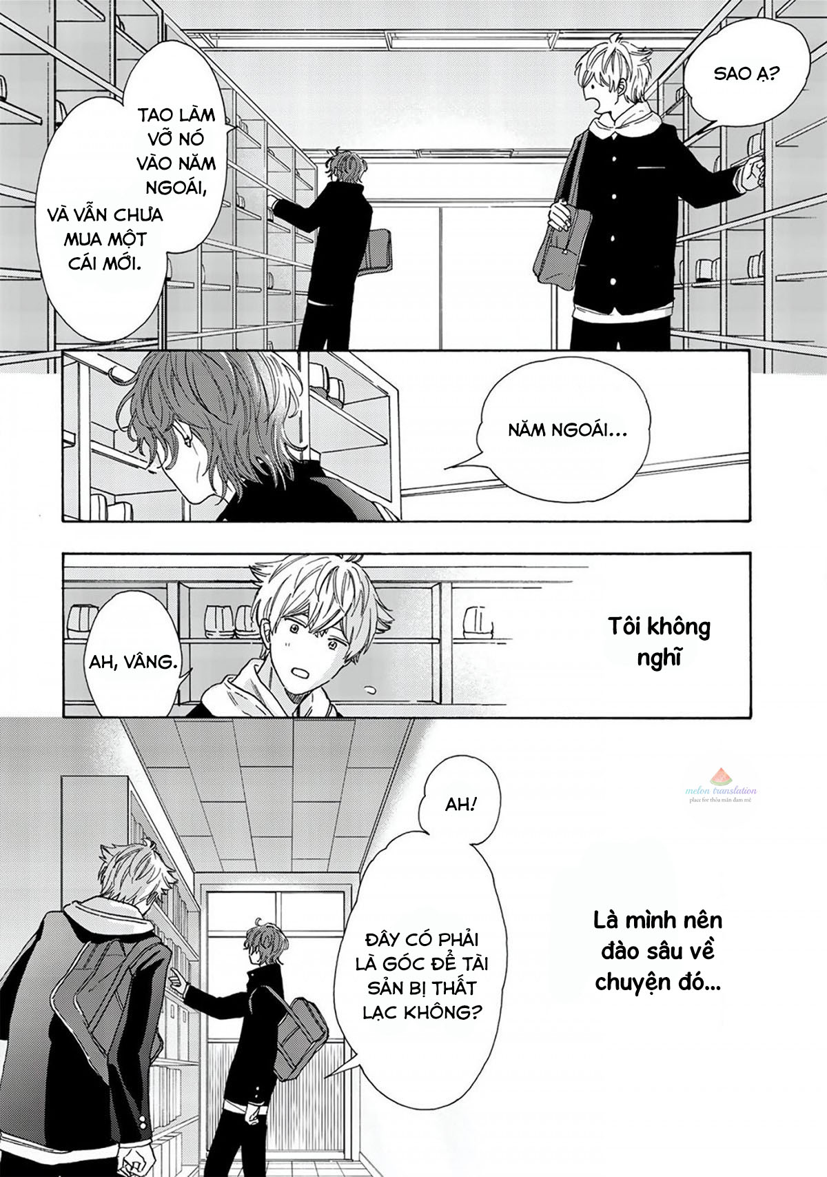 ngôi sao hạng nhất được vẽ bằng nụ hôn chapter 2 21