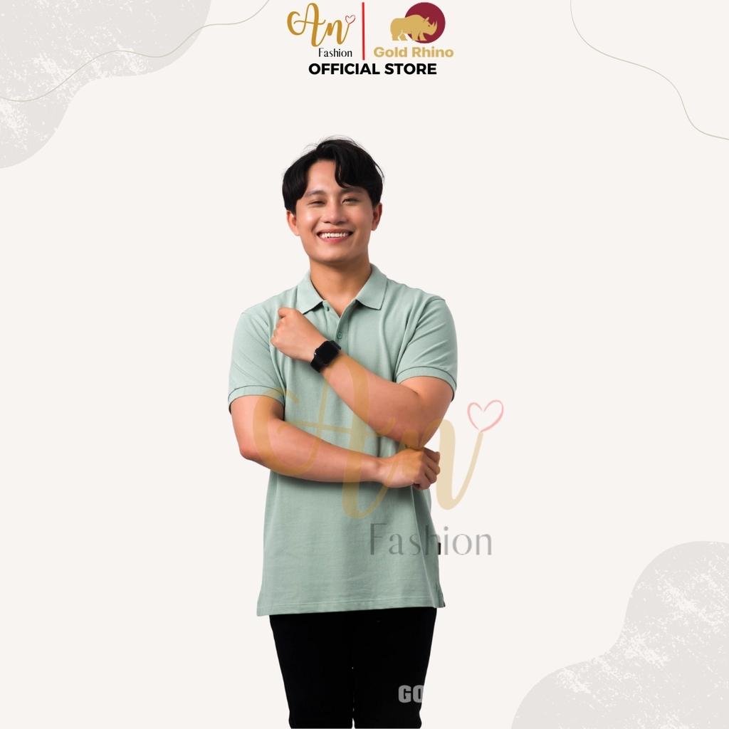 Áo Polo Nam Màu Bạc Hà, Size Big Size-BPO4X13