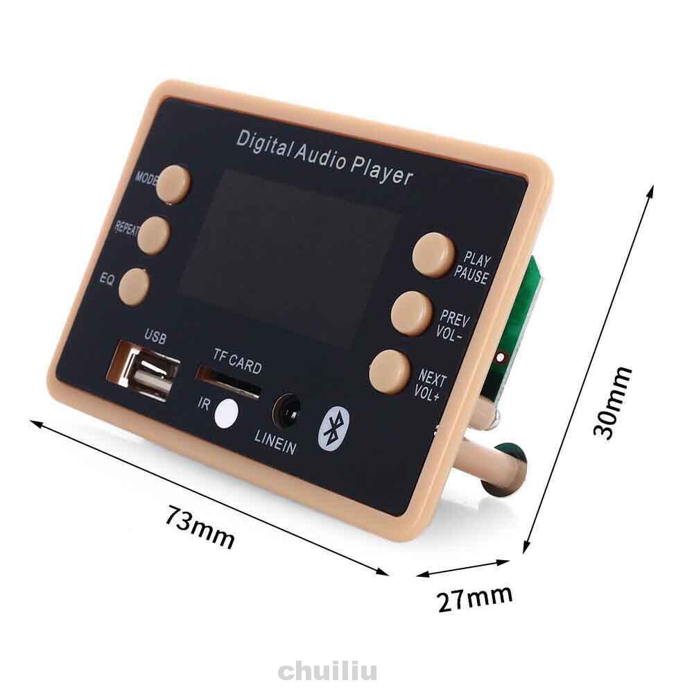 Bảng Mạch Giải Mã Âm Thanh Mp3 Bluetooth 5.0 Dc 12v Cho Xe Hơi