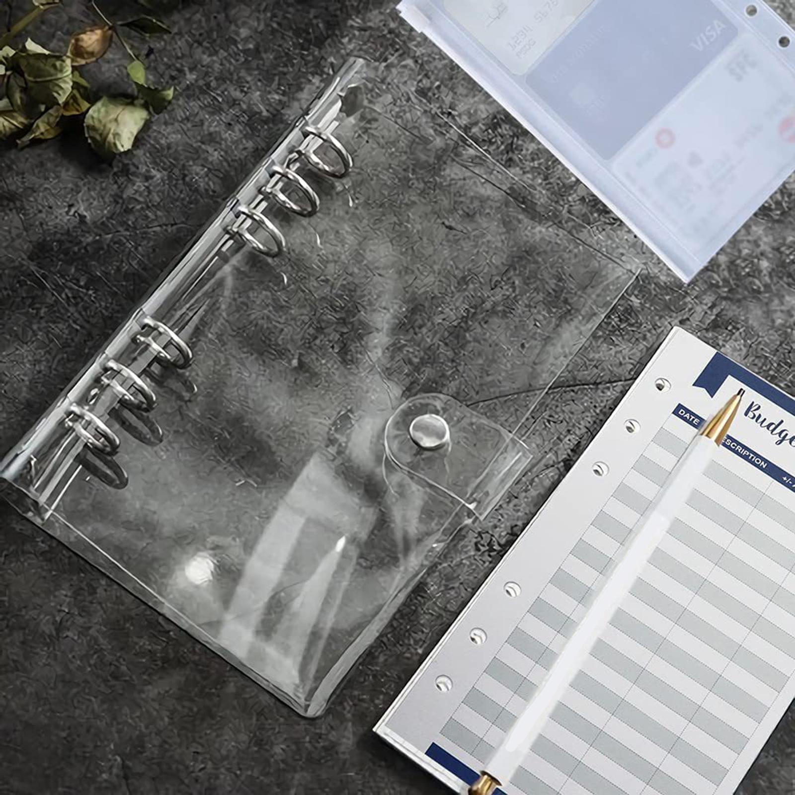 A6 Notebook Binder Loose Leaf Folder Budgeting Expense Saving