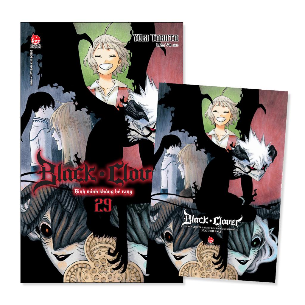 Truyện tranh Black Clover - Tập 29 - Tặng kèm Postcard - NXB Kim Đồng