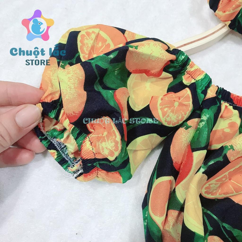 Sét đồ bơi cho bé gái, body kèm tuban bé gái kate thái cho bé từ 7kg đến 20kg