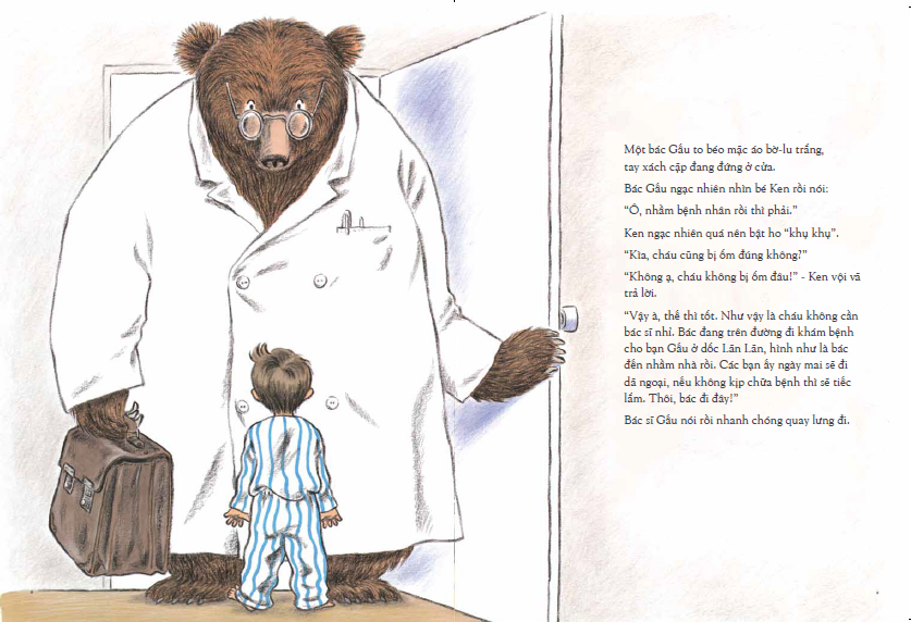 Ehon - Cháu Không Bị Ốm Đâu