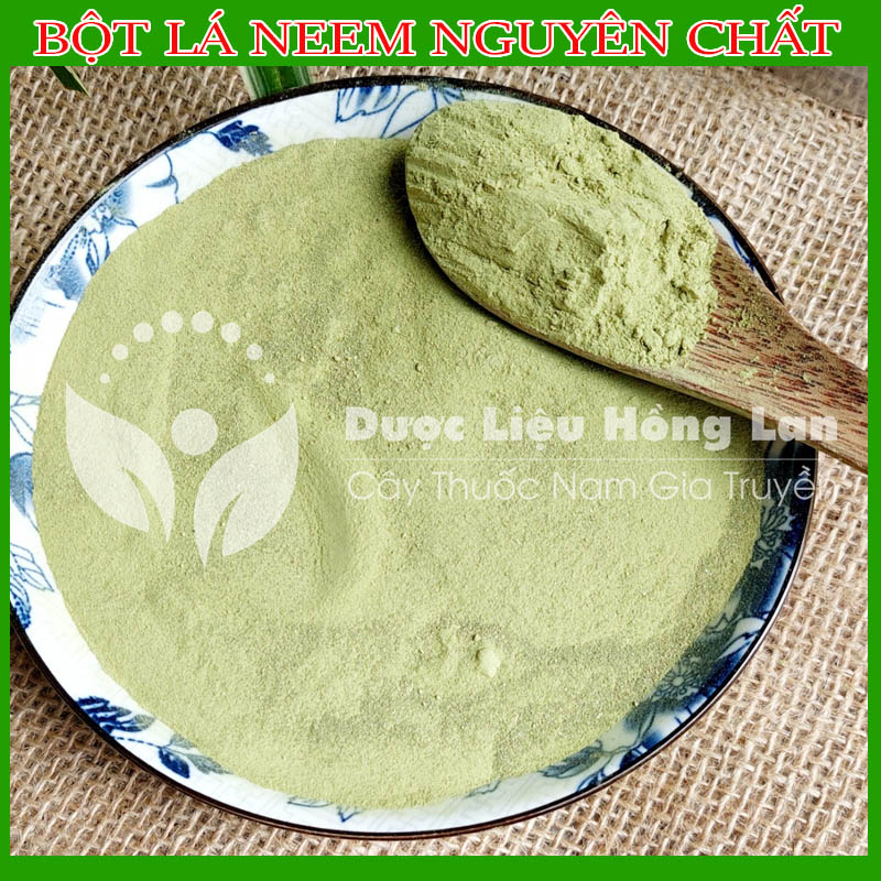 Bột lá Neem Ấn Độ 500g sấy lạnh 100% nguyên chất hữu cơ sấy lạnh, xay mịn - Dùng uống hoặc đắp mặt nạ