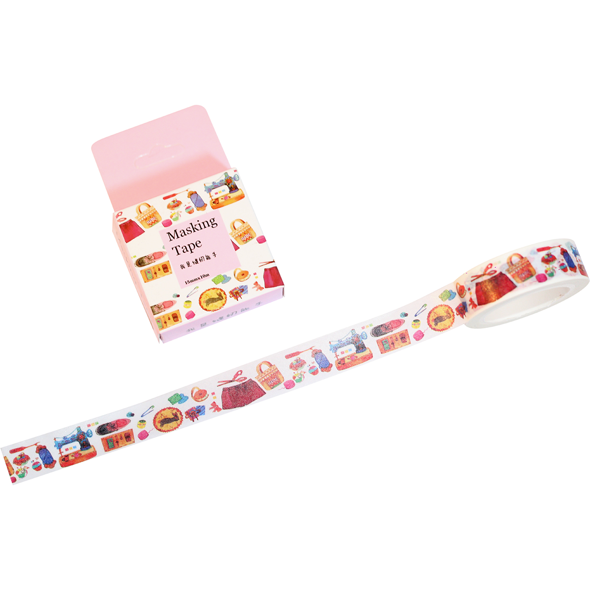 Băng Keo Giấy Trang Trí Masking Tape - Đồ Dùng