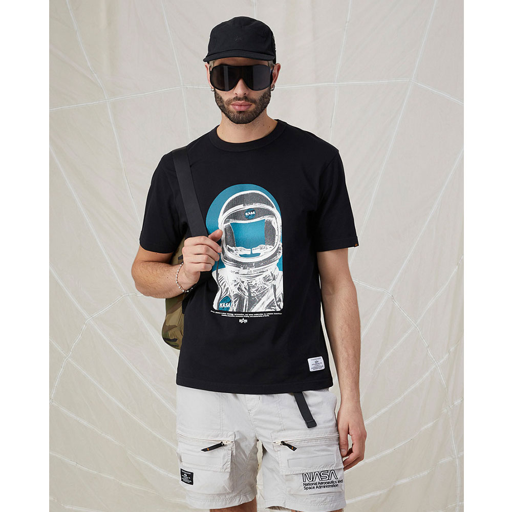 Áo Alpha Industries Nasa Moon Man Tee ETN53001C1-003