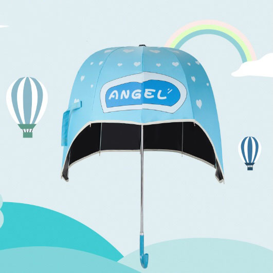 Dù đi nắng che mưa cho Trẻ Em Helmet Umbrella Cực Dễ Thương