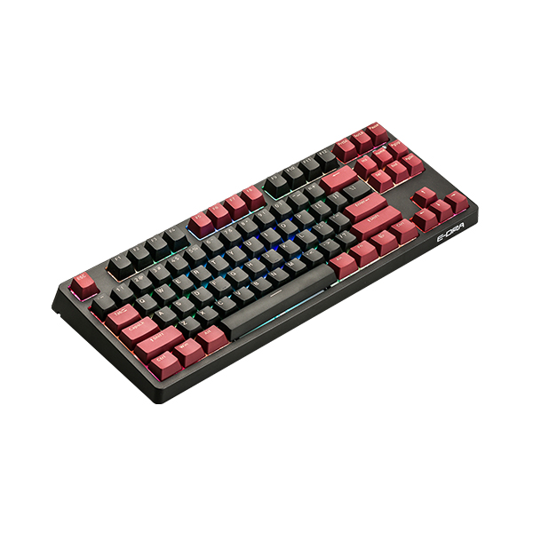 Bàn phím chơi game cơ E-DRA EK387 RGB Dark Warrior - Hàng Chính Hãng