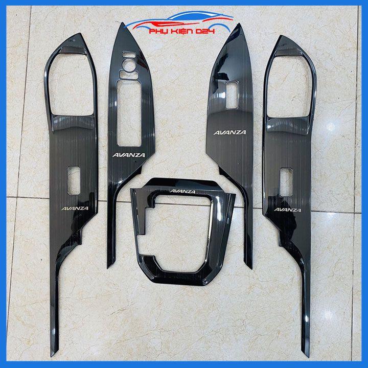 Ốp nội thất cho xe ô tô Avanza 2022-2023 vân Titan bảo vệ chống trầy xước và làm đẹp xe