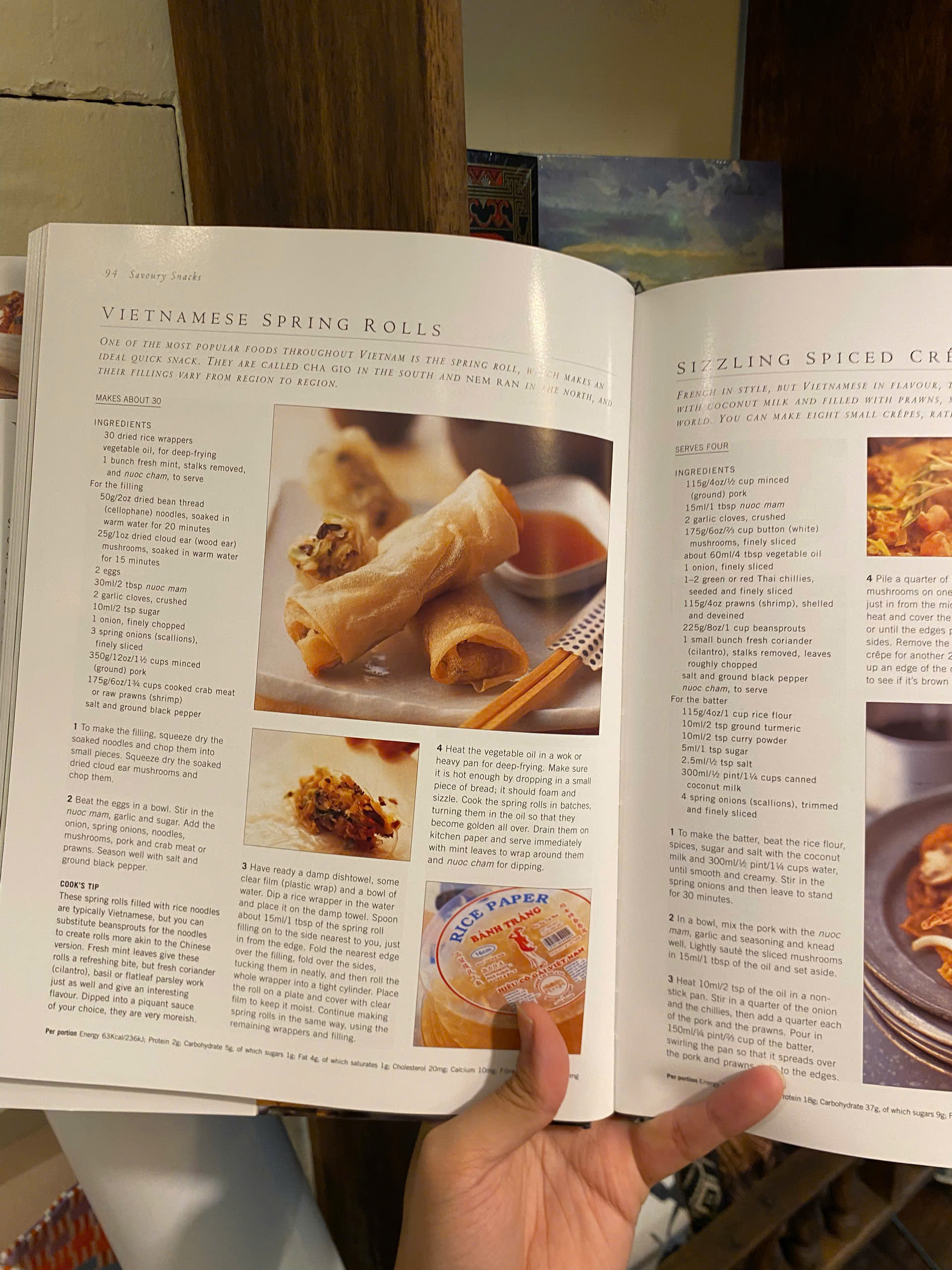 Sách - Vietnamese Food &amp; Cooking by Ghillie Basan | Food Recipes and History - English Cookbook