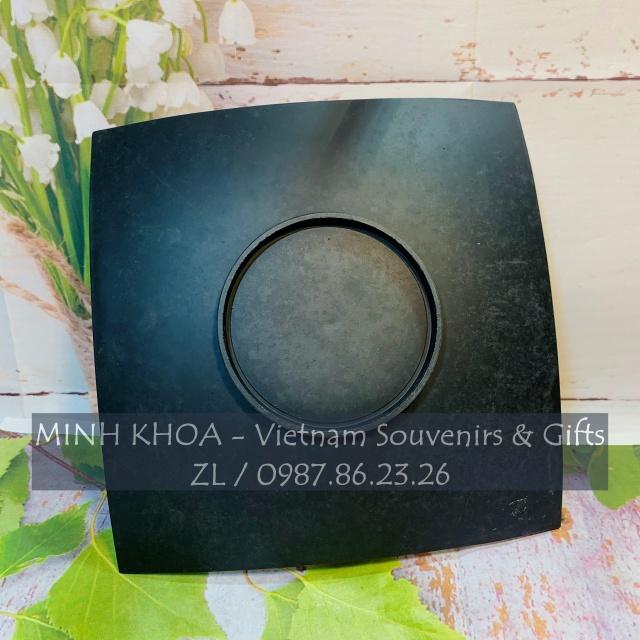 Bộ 2 Đĩa Vuông Khảm Trai Đựng Bánh Kẹo - Mother Of Pearl Tray