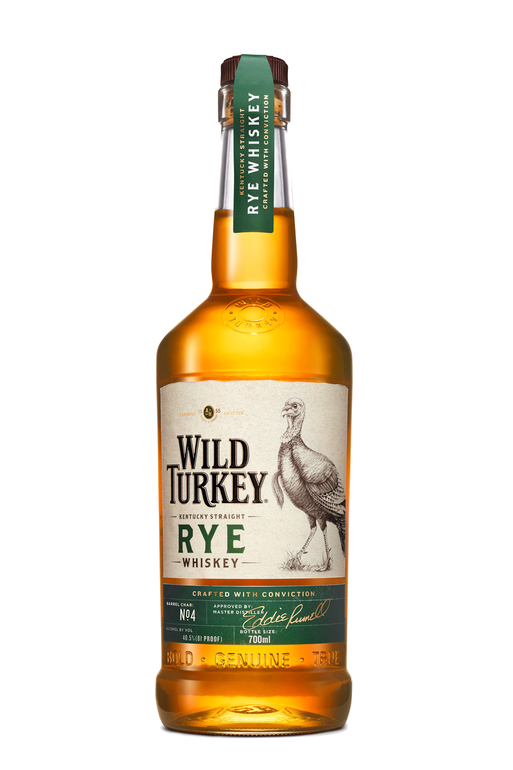 Rượu Wild Turkey Kentucky Straight RYE Whiskey 40.5% 1x700ml