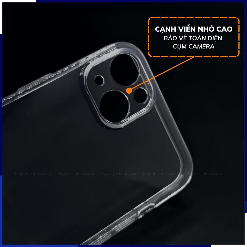 Ốp lưng ip 14 ip 14 plus trong suốt silicon bảo vệ camera dẻo siêu mỏng chính hãng gor phụ kiện huỳnh tân store - Hàng nhập khẩu