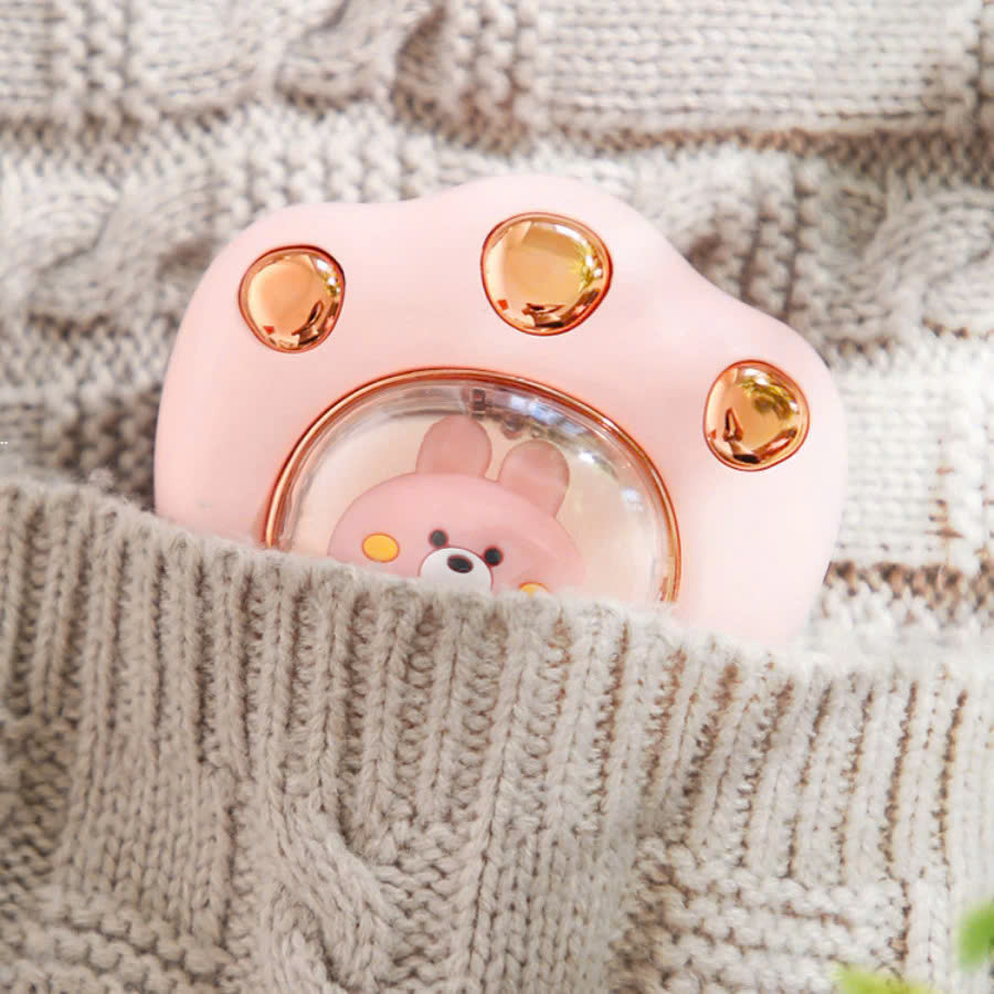 Máy sưởi ấm mini chạy pin cầm tay đèn LED 2 mức độ nhiệt Làm ấm nhanh Văn Phòng Du Lịch Dã Ngoại Phượt Đi Học Đi Làm - Hàng Nhập Khẩu