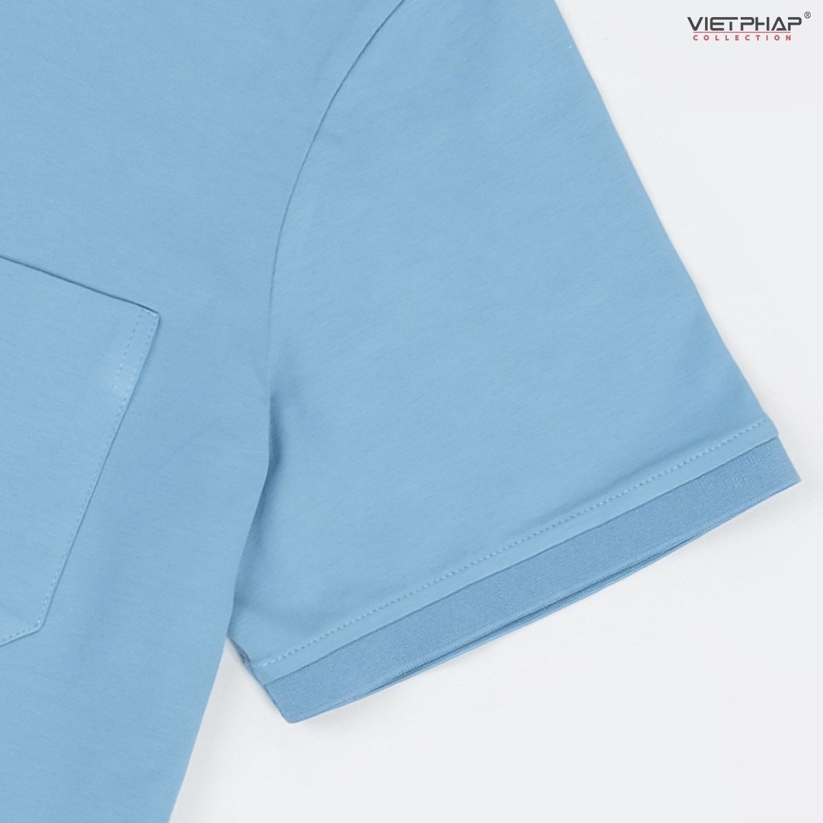 Áo Polo Nam VIỆT PHÁP Form Luxury - Thun 4 Chiều Trơn , lịch lãm, sang trọng  9602