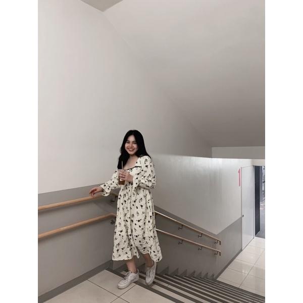 Đầm hoa bigsize cloudy dress