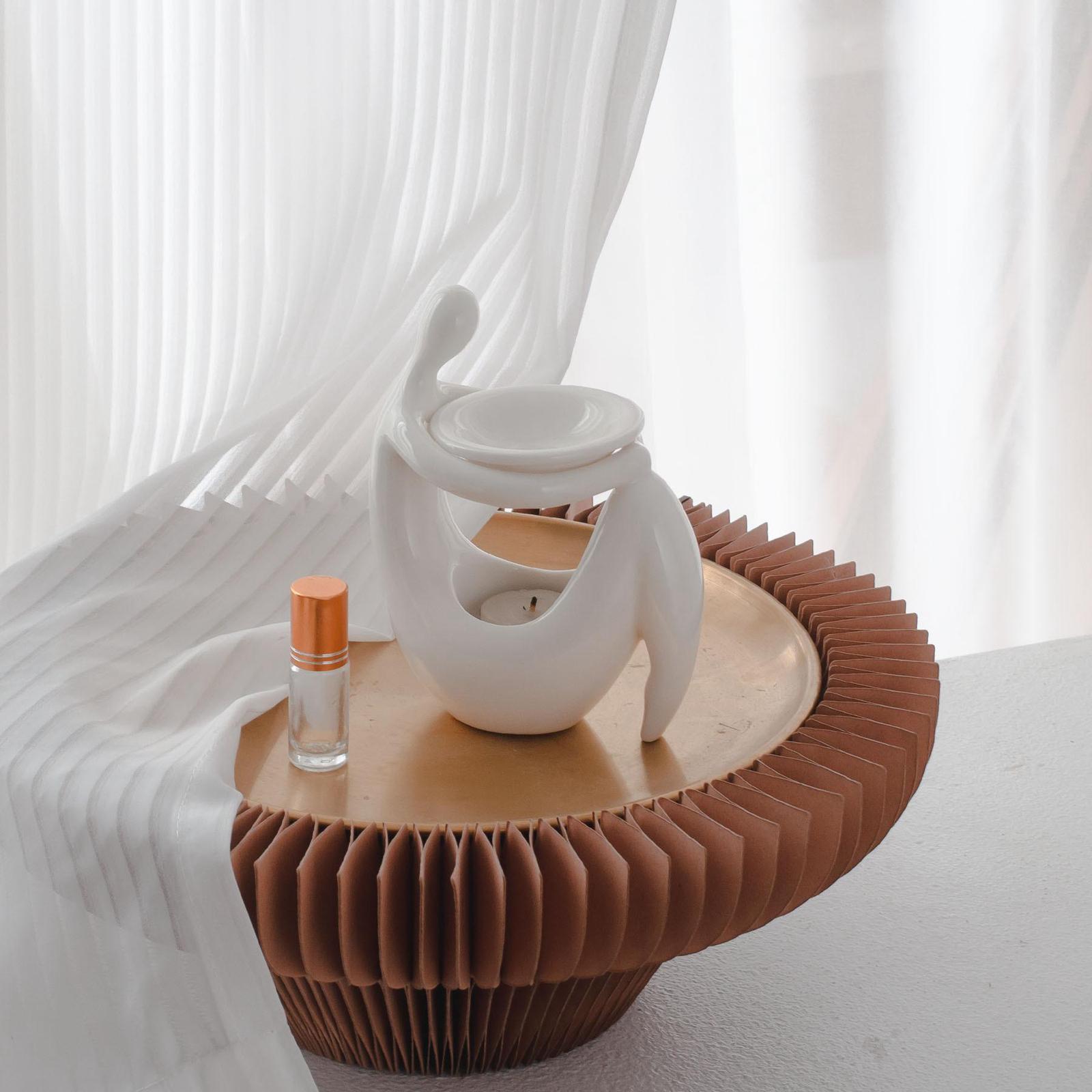 Essential Oil Burner Tealight Candle Holder for Restaurant Ornament Birthday
