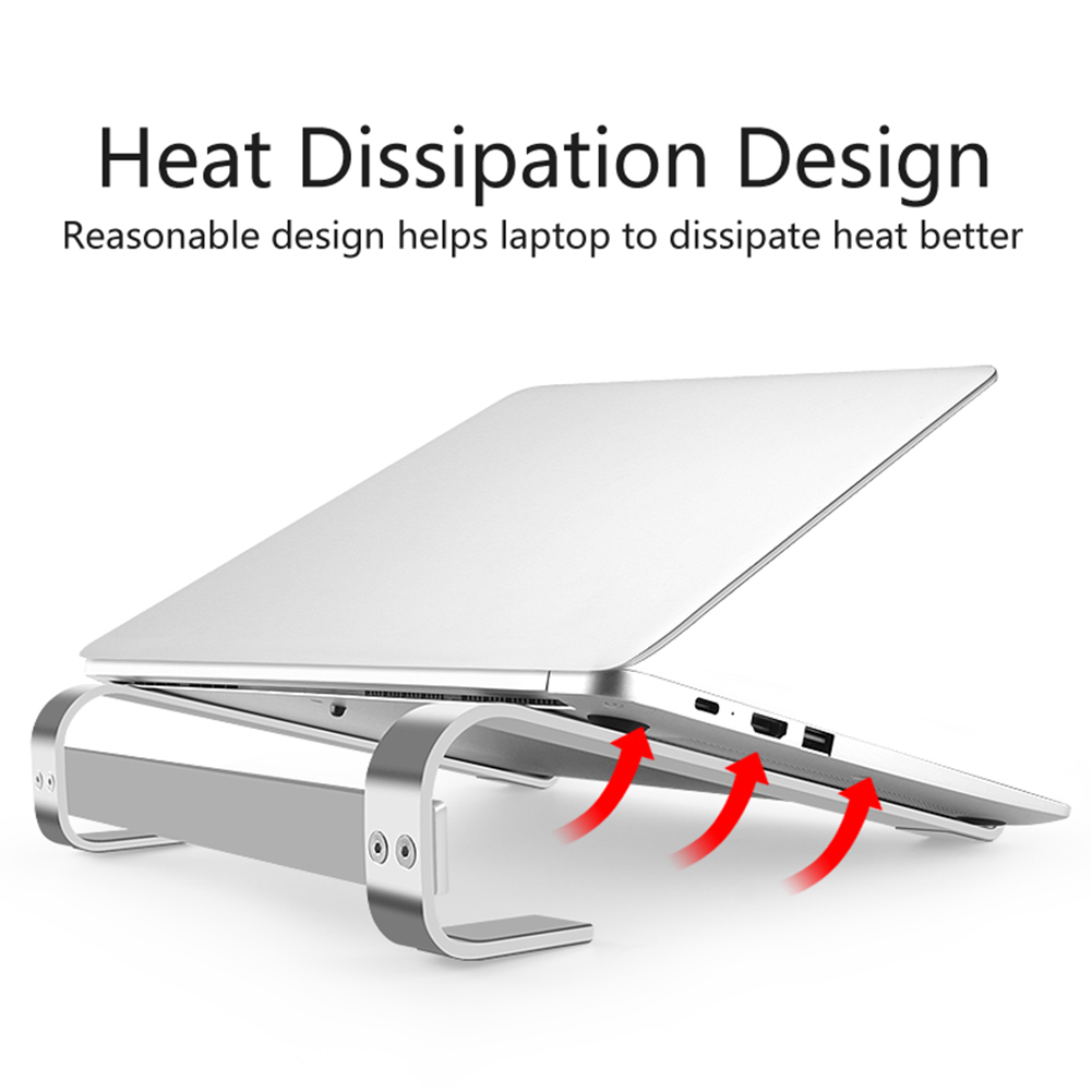 Portable Aluminum Alloy Foldable Laptop Laptop Stand Holder Adjustable Notebook Computer Support Cooling Bracket