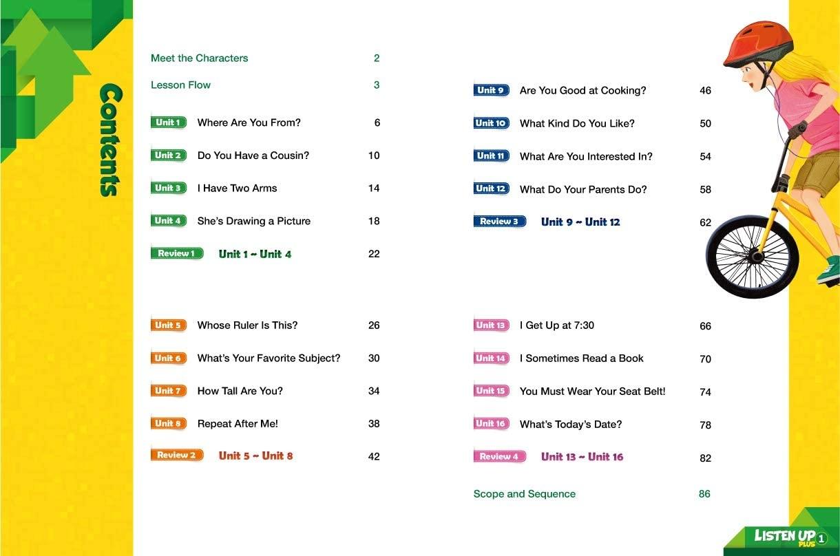 Listen Up Plus 1 Student Book - New Edition
