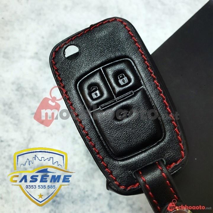 Bao da chìa khóa ô tô Chevrolet Cruze, Spark chìa gập R0