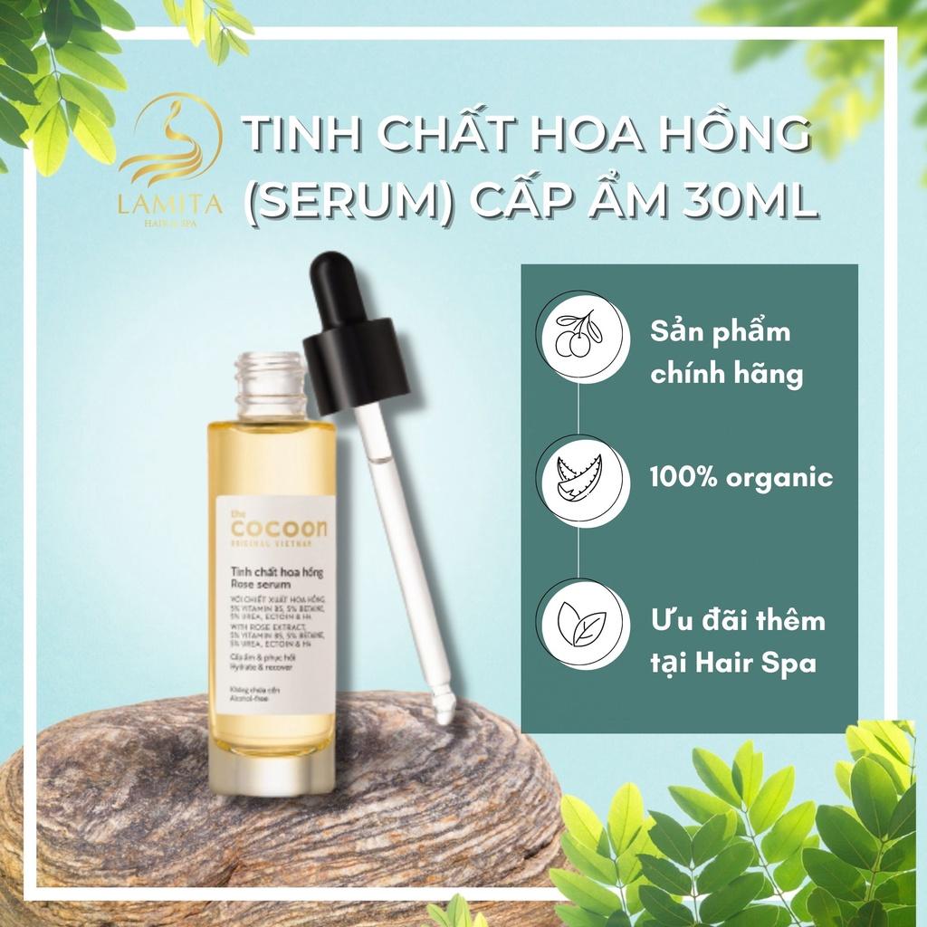 Tinh chất hoa hồng Cocoon, serum cấp ẩm và phục hồi da 30ml - LS023 - The Cocoon Original Vietnam