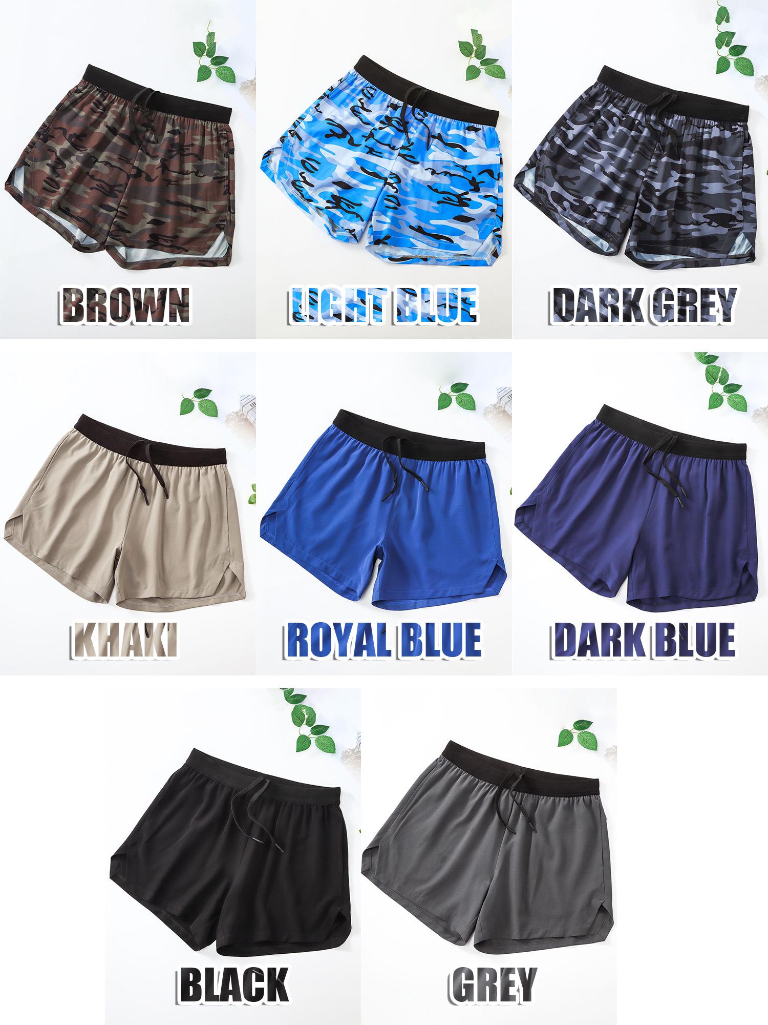 Quần Short Nam Thể Thao Có Túi Khô Nhanh