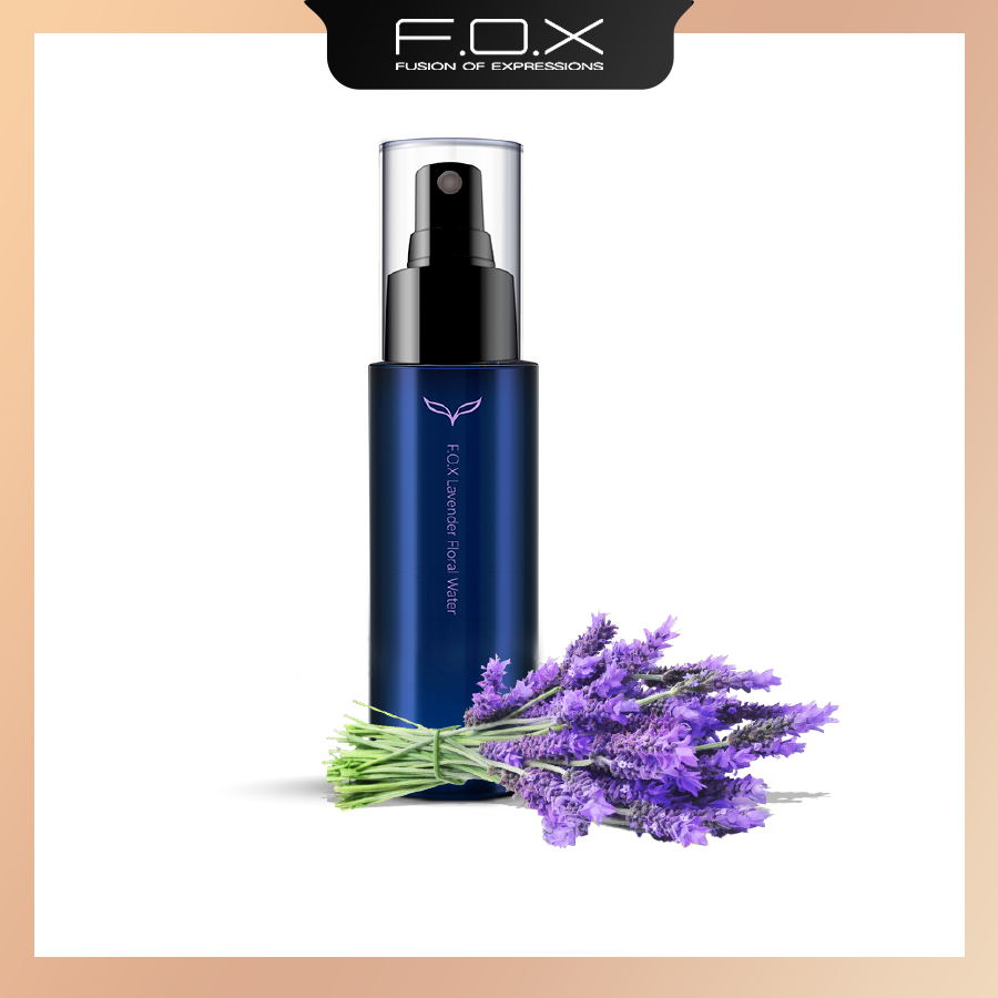 Xịt khoáng dưỡng ẩm da và làm sáng da hương hoa Lavender Floral Water FOX Cosmetics 100ml