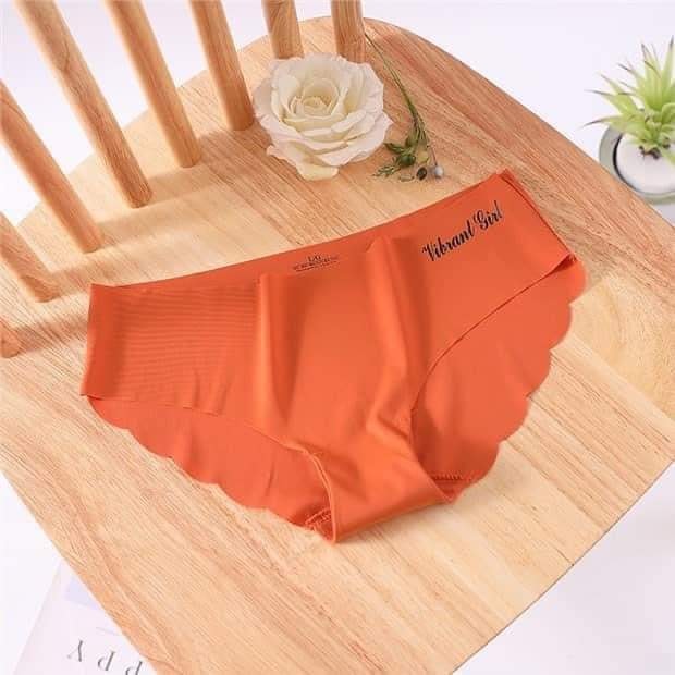 Combo 5 Quần Lót Nữ Vibrant Girl Su Trơn Viền Gợn Sóng MS1028 –  Giao nhiều màu ngẫu nhiên - Tặng kẹp tóc siêu bền