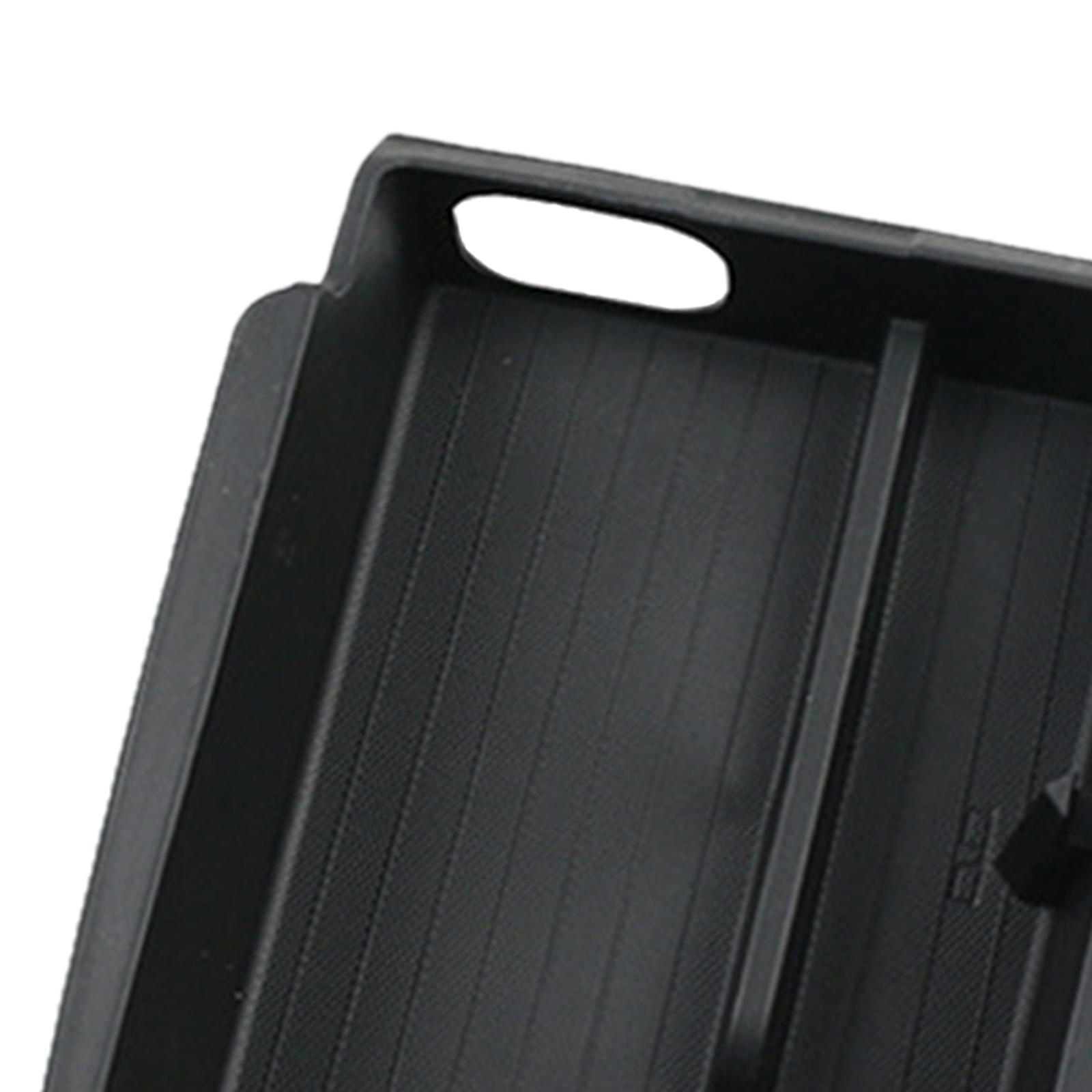 Black Storage Compartments Armrest Storage Box Replace Parts Cup Holder Durable Cards Change Lipstick Drawer Storage Box for  Y