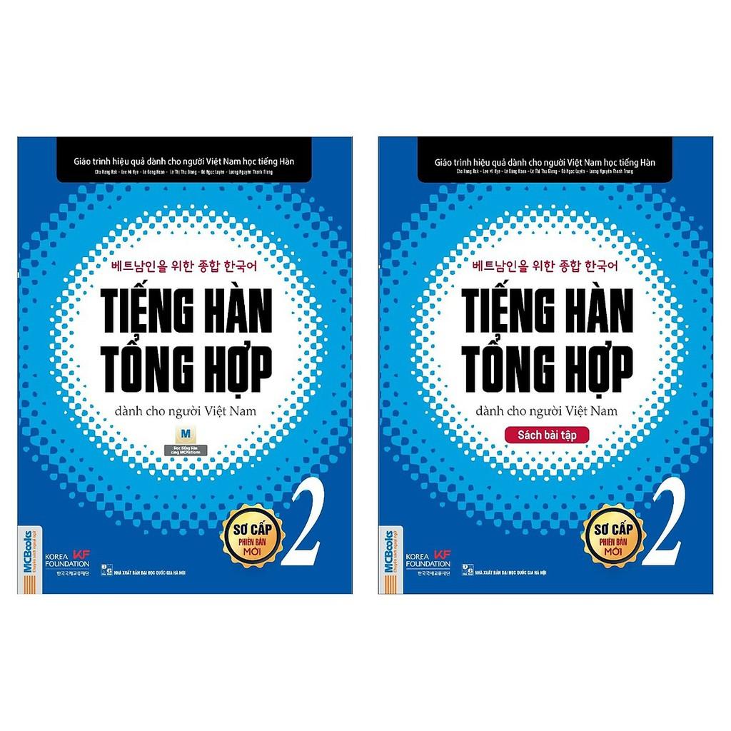 Sách - Combo Tiếng Hàn Tổng Hợp Dành Cho Người Việt Nam Sơ Cấp 2