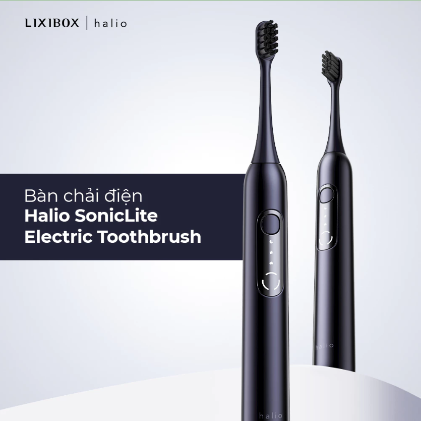 Bàn Chải Điện Halio SonicLite Electric Toothbrush - Ocean Blue