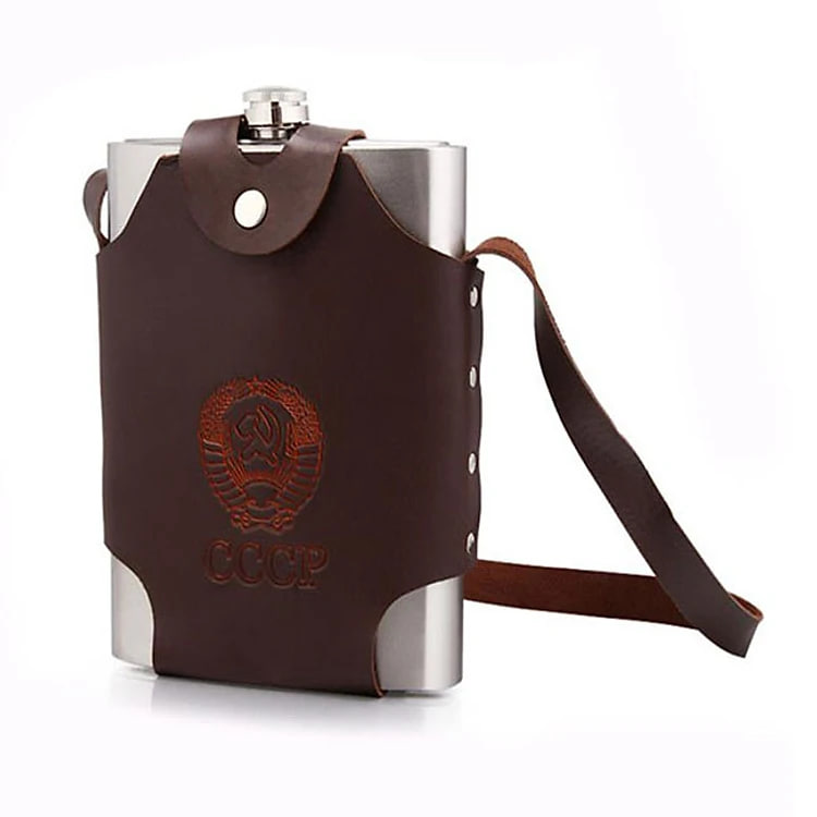 Bình Đựng Rượu inox CCCP Truyền Thống - 250ML / 500ML / 1000ML