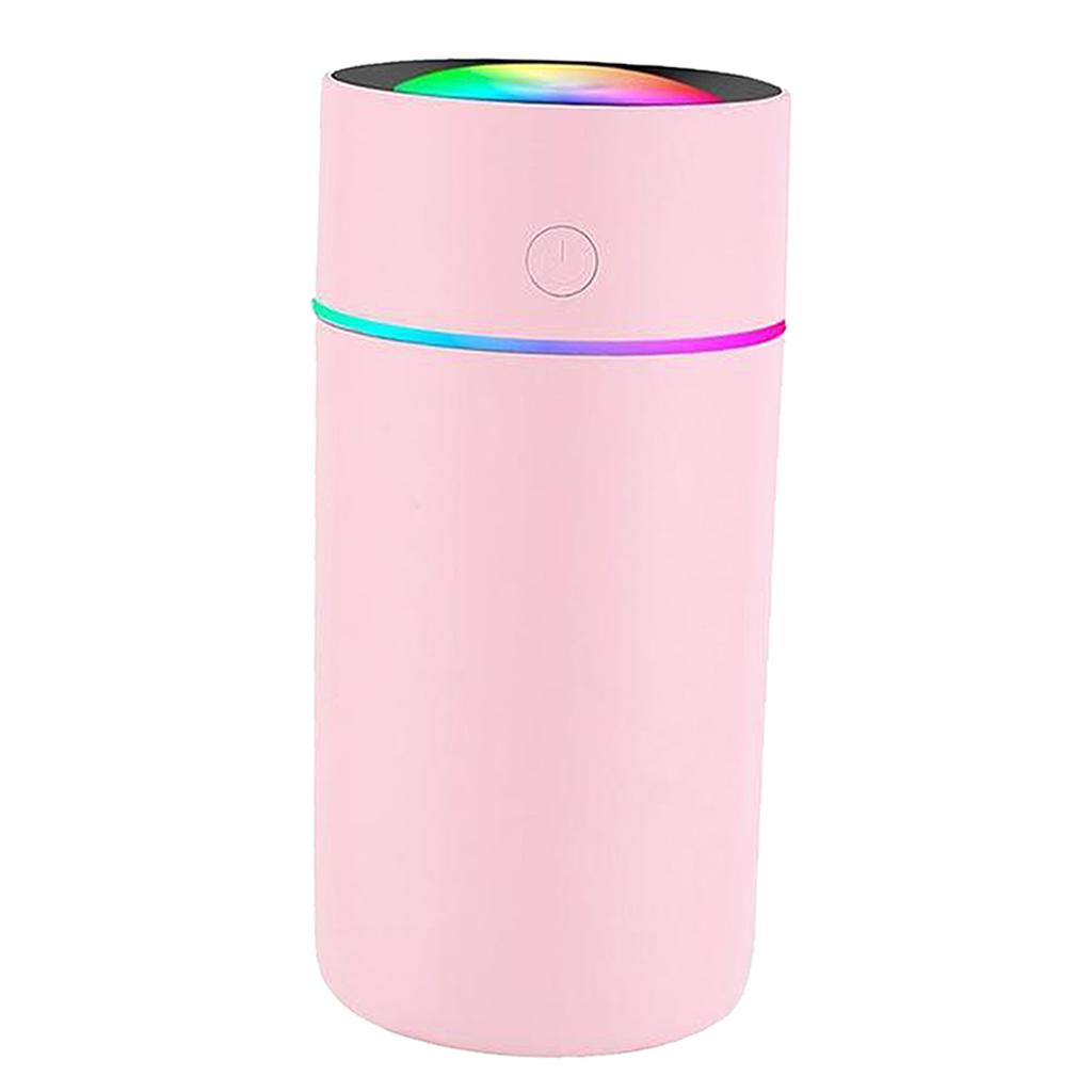 Humidifiers,320ml Ultrasonic Whisper-Quiet Humidifiers for Bedroom with 7 Color LED Display Sleep Timing Mode for Home Baby