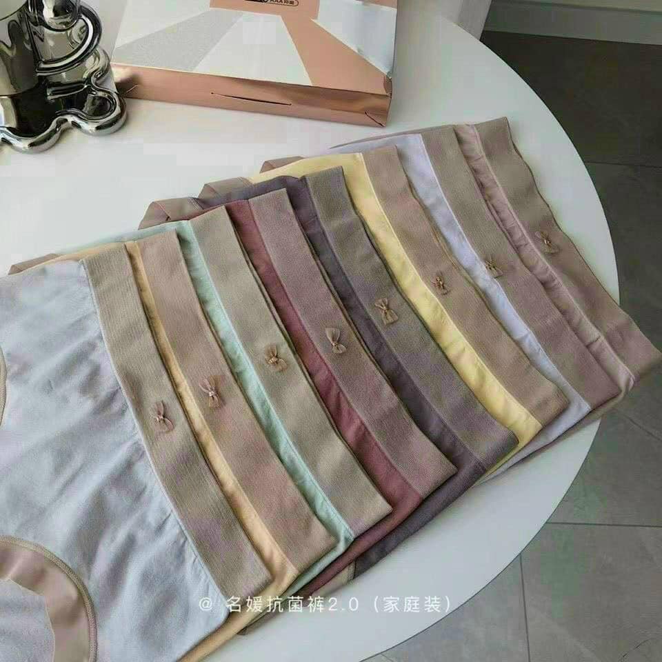 LỐ 10 QUÀN LÓT COTTON CẠP MÀU SIÊU CO GIÃN, THẤM HÚT TỐT