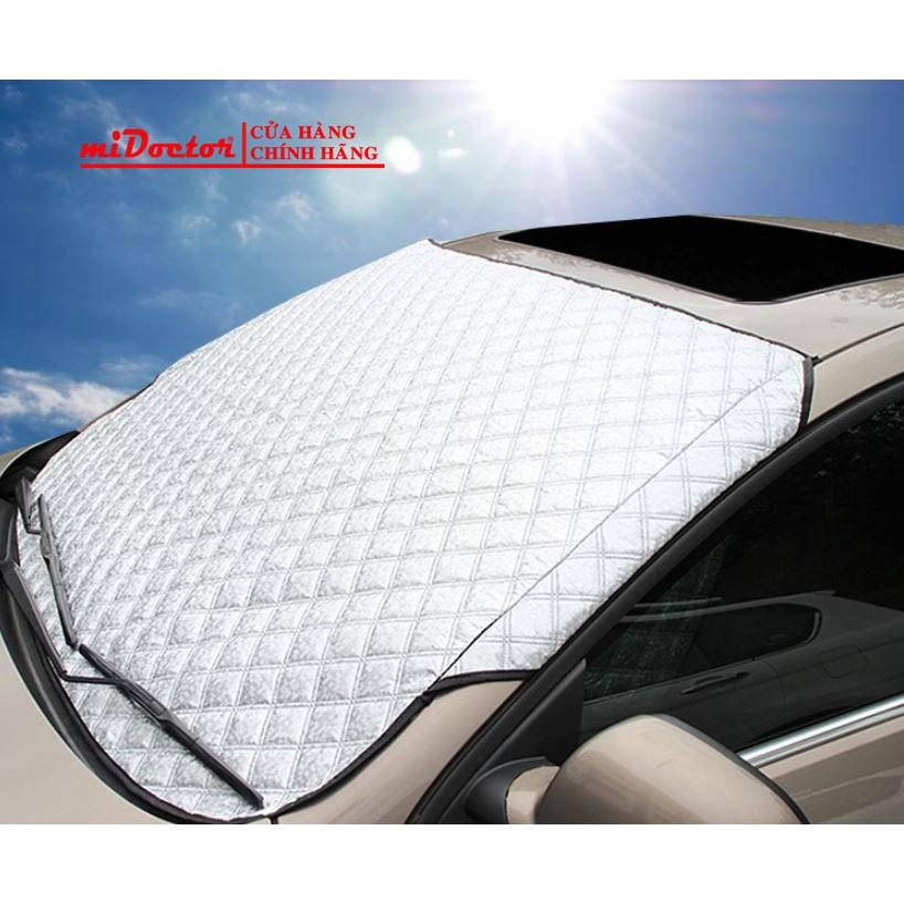 Tấm che nắng kính lái ô tô 3 lớp che nắng giảm nhiệt cho xe ô tô miDoctor