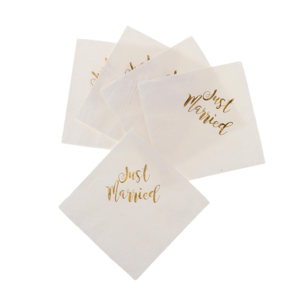 5x Paper Napkin for Wedding Birthday Baby Shower Party
