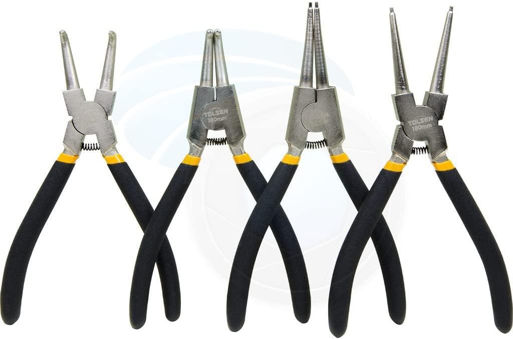 BỘ KÌM PHE 7 INCH/180MM 4 CHI TIẾT TOLSEN 10097 - HÀNG CHÍNH HÃNG