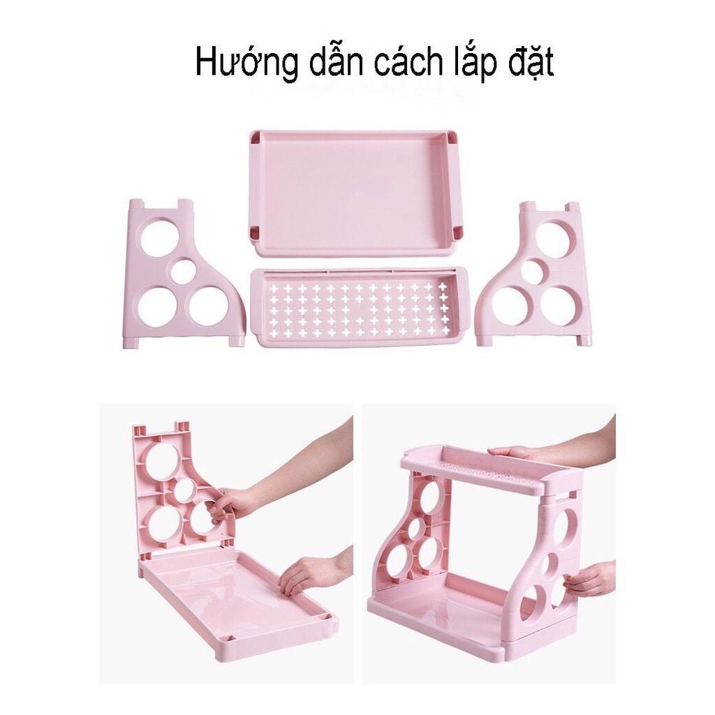 Kệ Nhà Bếp, Kệ Đựng Gia Vị 2 tầng, Kệ Đựng Gia Vị cao cấp 88277 shop KHO SỈ GIÁ GỐC