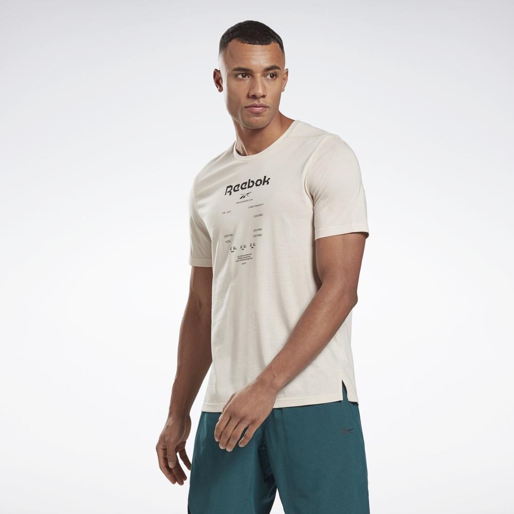 Reebok TRAINING Áo thun Thể thao Nam Ts Speedwick Move Tee Màu trắng GS6560