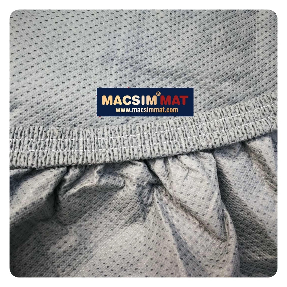 Bạt phủ ô tô chất liệu vải không dệt cao cấp thương hiệu MACSIM dành cho Toyota yaris cross màu ghi