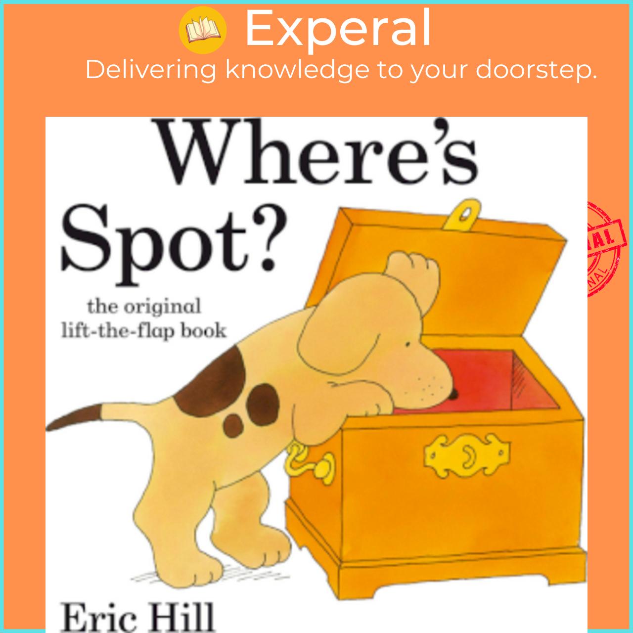 Sách - Where's Spot? by Eric Hill (UK edition, paperback)